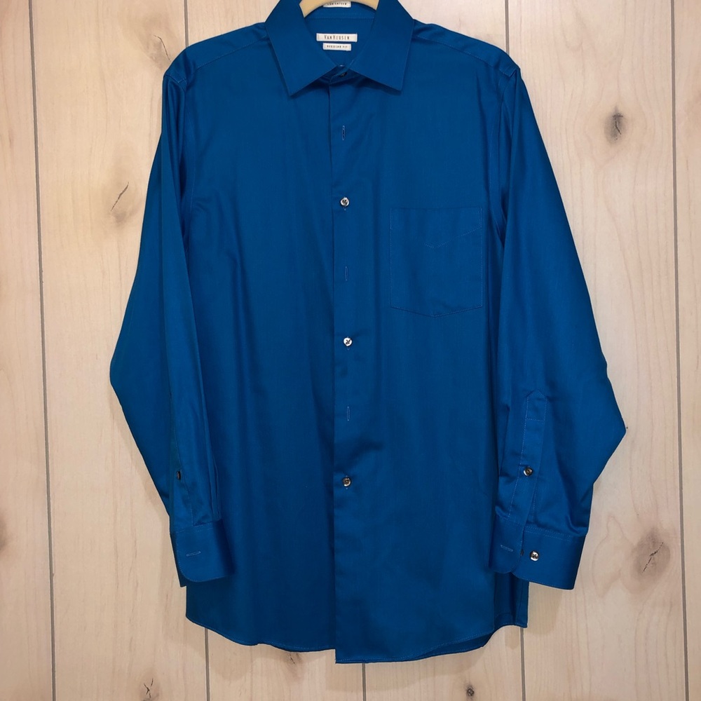 Men’s Blue Dress Shirt